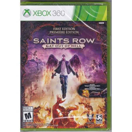 Saints Row: Gat Out of Hell - First Edition [Xbox 360] Xbox 360 Video Game Deep Silver   