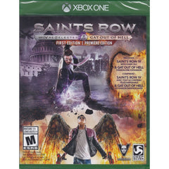 Saints Row IV: Re-Elected & Gat Out of Hell - First Edition [Xbox One] Xbox One Video Game Deep Silver   