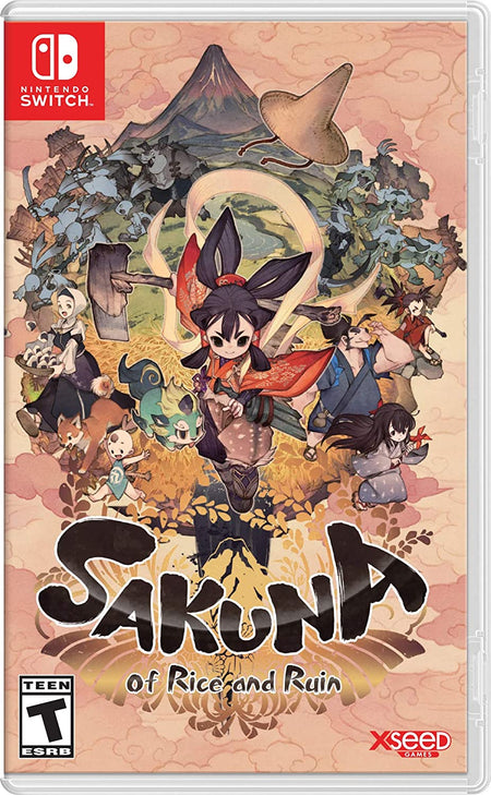 Sakuna: Of Rice and Ruin - Divine Edition [Nintendo Switch] Nintendo Switch Video Game XSEED Games   