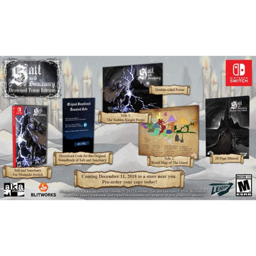 Salt and Sanctuary - Drowned Tome Edition [Nintendo Switch] Nintendo Switch Video Game SEGA   