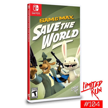 Sam & Max Save the World - Limited Run #104 [Nintendo Switch] Nintendo Switch Video Game Limited Run Games   