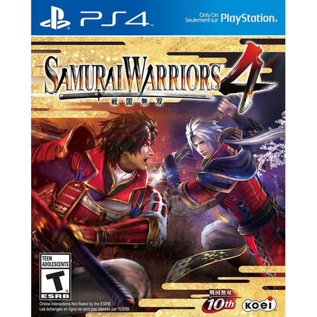 Samurai Warriors 4 [PlayStation 4] PlayStation 4 Video Game Koei Tecmo   