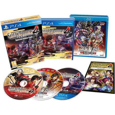 Samurai Warriors 4: Special Anime Pack [PlayStation 4] PlayStation 4 Video Game Koei Tecmo   