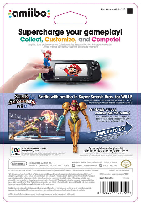Samus Amiibo - Super Smash Bros. Series [Nintendo Accessory] Nintendo Accessories Nintendo   