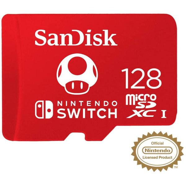 SanDisk 128GB MicroSDXC Memory Card [Nintendo Switch Accessory] Nintendo Switch Accessories Nintendo   