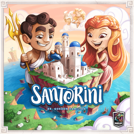 Santorini [Board Game, 2-4 Players] Board Game Roxley Games   