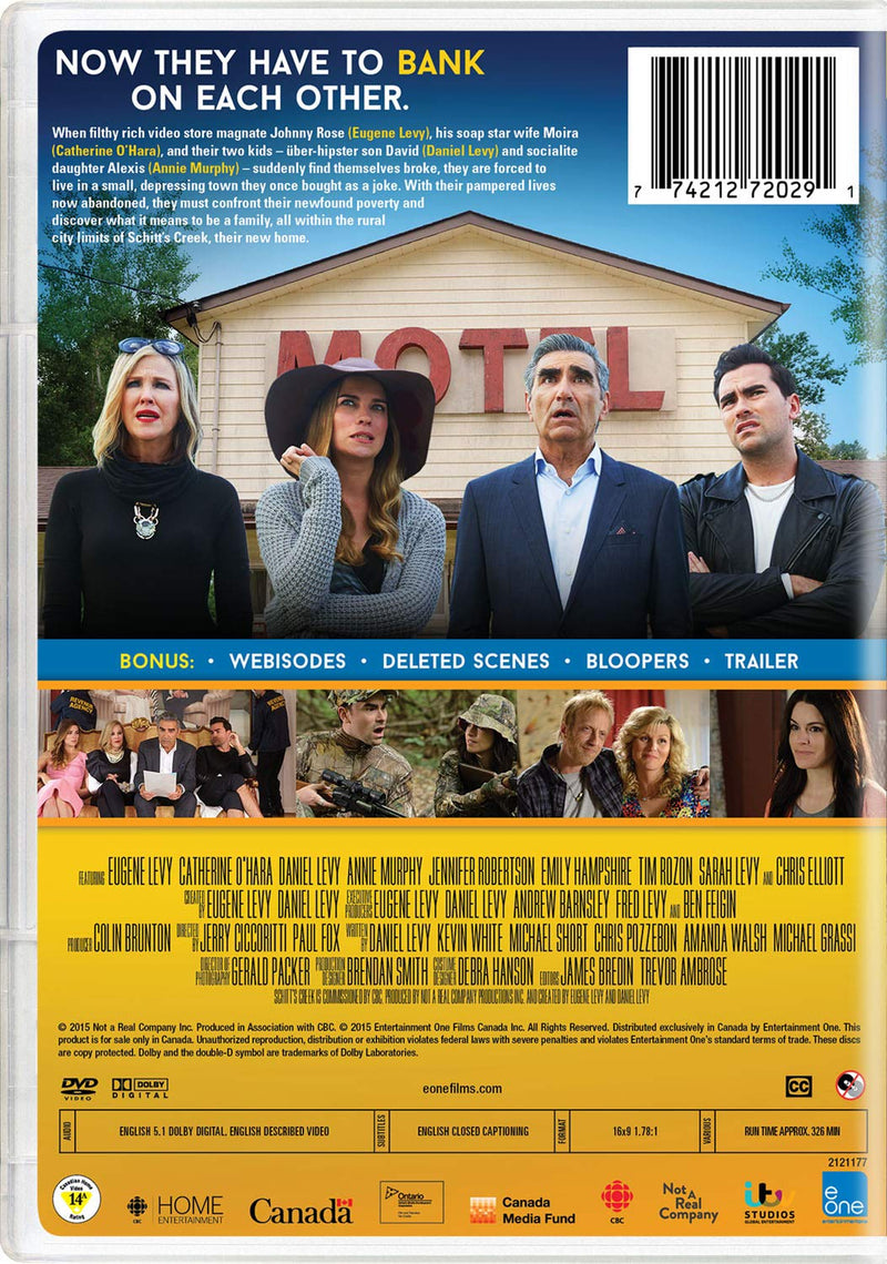 Schitt's Creek: The Complete First Season [DVD Box Set] DVDs & Blu-Rays E1 Entertainment   