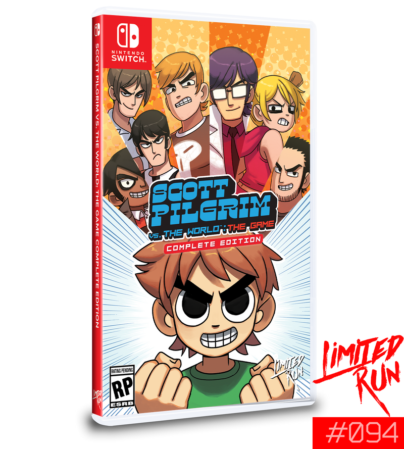 Scott Pilgrim vs. the World: The Game - Complete Edition - Limited Run #094 [Nintendo Switch] Nintendo Switch Video Game Limited Run Games   