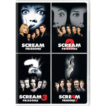 Scream 4-Movie Collection [DVD Box Set] DVDs & Blu-Rays Alliance   