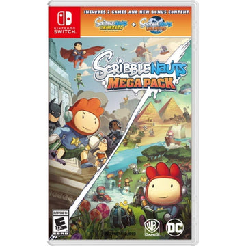 Scribblenauts Mega Pack [Nintendo Switch] Nintendo Switch Video Game Warner Bros.   