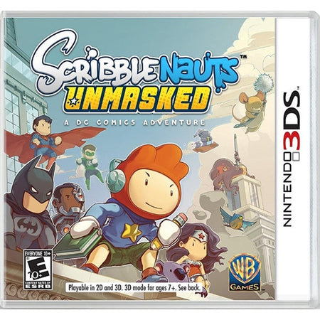 Scribblenauts Unmasked: A DC Comics Adventure [Nintendo 3DS] Nintendo 3DS Video Game Warner Bros.   