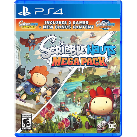 Scribblenauts Mega Pack [PlayStation 4] PlayStation 4 Video Game Warner Bros.   