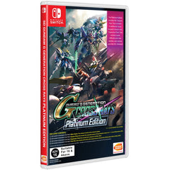 SD Gundam G Generation Cross Rays - Platinum Edition [Nintendo Switch] Nintendo Switch Video Game Bandai Namco   