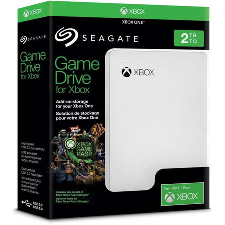 Seagate Game Drive for Xbox - 2TB External Hard Drive - Game Pass Special Edition - STEA2000417 [Xbox Accessory] Xbox One Accessories Seagate   