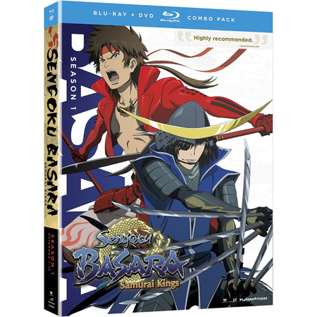 Sengoku Basara: Samurai Kings - Season 1 [Blu-Ray + DVD Box Set] DVDs & Blu-Rays Funimation   