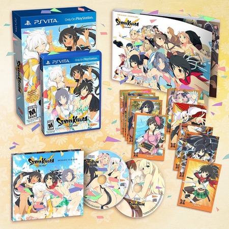 Senran Kagura: Estival Versus - Endless Summer Limited Edition [Sony PS Vita] Sony PS Vita Video Game XSEED Games   