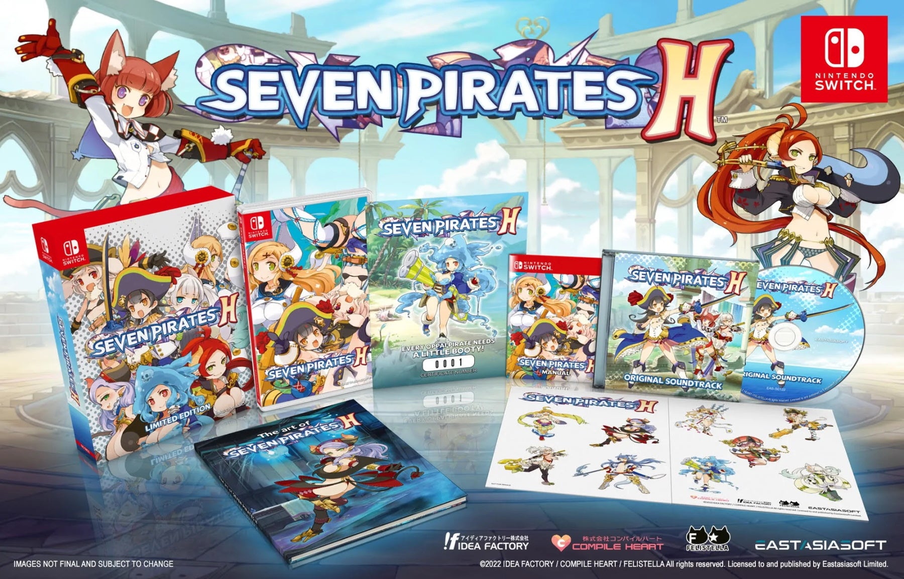 Seven pirates 2024 Limited Edition