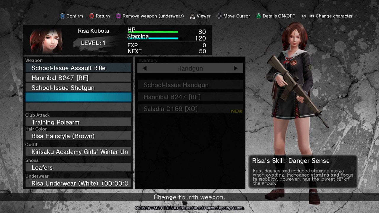 SG/ZH: School Girl Zombie Hunter [PlayStation 4] – Shopville