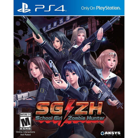 SG/ZH: School Girl Zombie Hunter [PlayStation 4] PlayStation 4 Video Game Aksys Games   