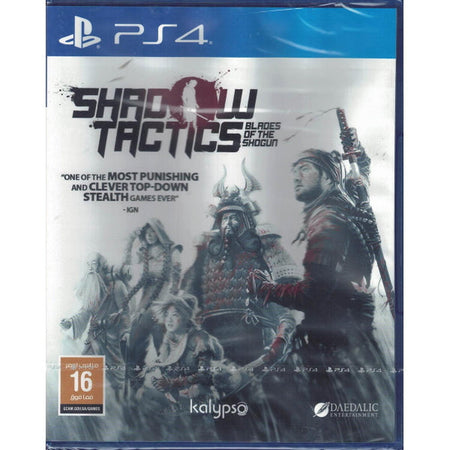 Shadow Tactics: Blades of the Shogun [PlayStation 4] PlayStation 4 Video Game Kalypso Media   