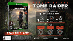 Shadow of the Tomb Raider - Definitive Edition [Xbox One] Xbox One Video Game Square Enix   