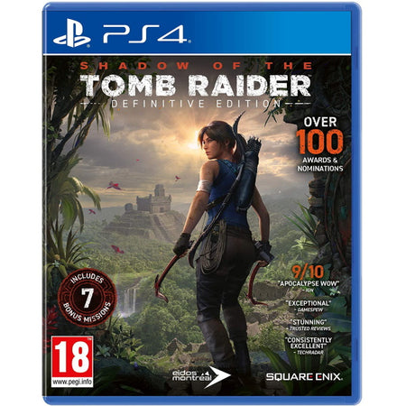 Shadow of the Tomb Raider - Definitive Edition [PlayStation 4] PlayStation 4 Video Game Square Enix   