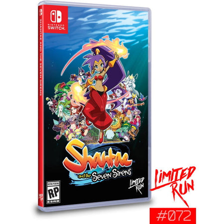 Shantae and the Seven Sirens - Limited Run #072 [Nintendo Switch] Nintendo Switch Video Game Limited Run Games   