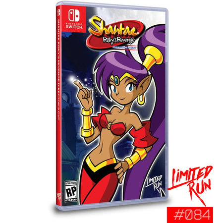 Shantae: Risky's Revenge - Director's Cut - Limited Run #084 [Nintendo Switch] Nintendo Switch Video Game Limited Run Games   