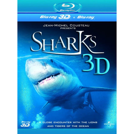 Sharks 3D [3D + 2D Blu-ray] DVDs & Blu-Rays Universal Studios   