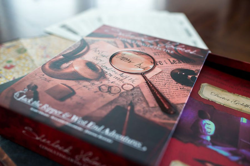 Sherlock Holmes Consulting Detective: Jack the Ripper & West End Adventures [Board Game, 1-8 Players] Board Game Asmodee   