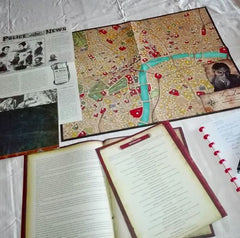 Sherlock Holmes Consulting Detective: Jack the Ripper & West End Adventures [Board Game, 1-8 Players] Board Game Asmodee   