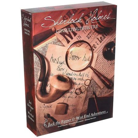 Sherlock Holmes Consulting Detective: Jack the Ripper & West End Adventures [Board Game, 1-8 Players] Board Game Asmodee   