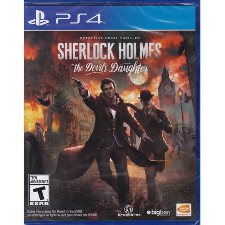 Sherlock Holmes: The Devil's Daughter [PlayStation 4] PlayStation 4 Video Game Bandai Namco   