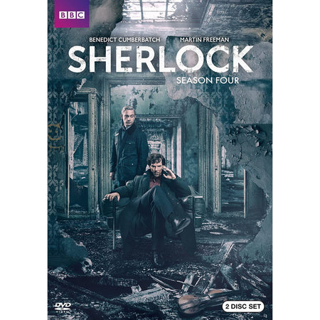 Sherlock: Season Four [DVD Box Set] DVDs & Blu-Rays BBC   