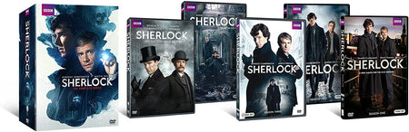 Sherlock: The Complete Series - Seasons 1-4 [DVD Box Set] DVDs & Blu-Rays Universal Studios   