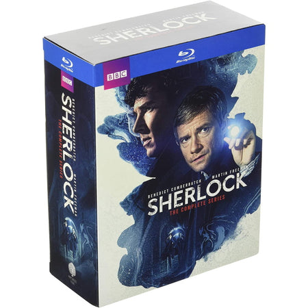 Sherlock: The Complete Series - Seasons 1-4 [Blu-Ray Box Set] DVDs & Blu-Rays BBC   