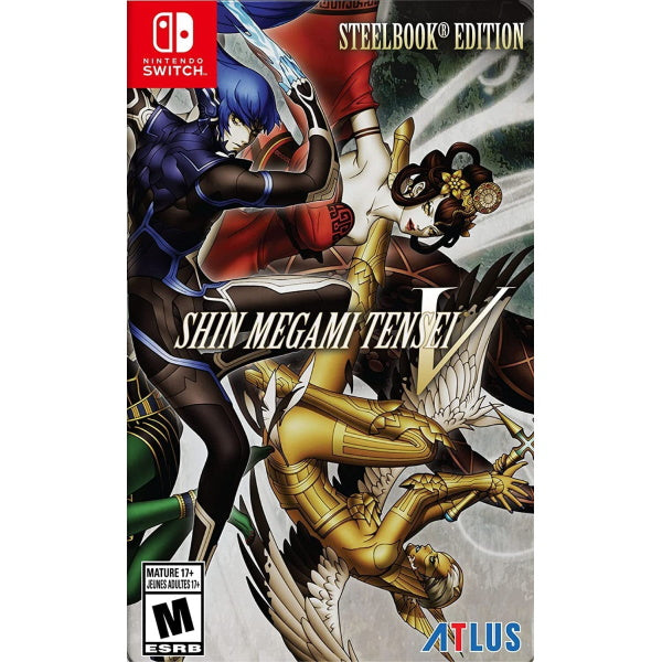 Shin Megami Tensei V - Steelbook Launch Edition [Nintendo Switch] Nintendo Switch Video Game Atlus   