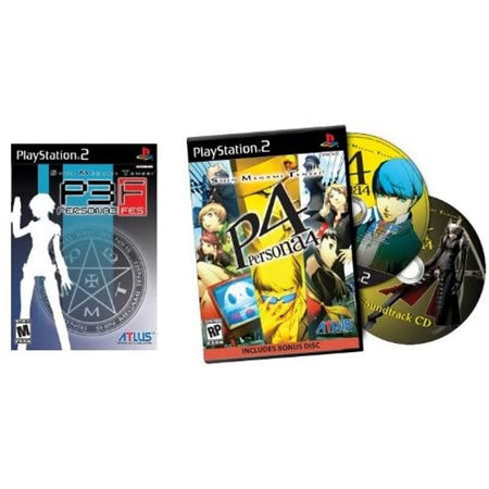 Shin Megami Tensei: Persona 3 FES / Shin Megami Tensei: Persona 4 [PlayStation 2] PlayStation 2 Video Game Atlus   