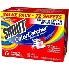 Shout Color Catcher Dye-Trapping Sheets - 72-count [House & Home] House & Home Shout   