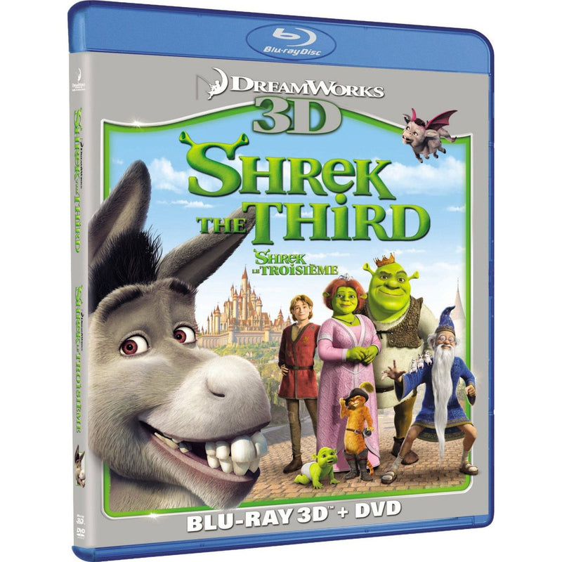 Shrek The Third 3D [Blu-ray + DVD] DVDs & Blu-Rays Dreamworks   