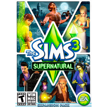 The Sims 3: Supernatural Expansion Pack [Mac & PC] PC Video Game Electronic Arts   