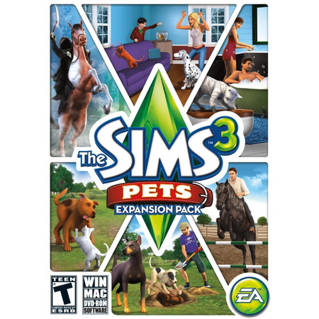 The Sims 3: Pets Expansion Pack [Mac & PC] PC Video Game Electronic Arts   