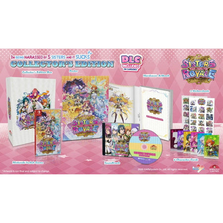 Sisters Royale: Five Sisters Under Fire - Collector's Edition [Nintendo Switch] Nintendo Switch Video Game Strictly Limited Games   