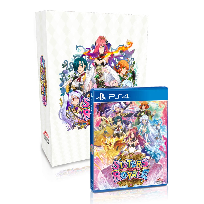 Sisters Royale: Five Sisters Under Fire - Collector's Edition [PlayStation 4] PlayStation 4 Video Game Strictly Limited Games   