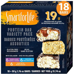 Smart for Life Protein Bar Variety Pack - 900g - 18-Count [Snacks & Sundries] Snacks & Sundries Nestle   