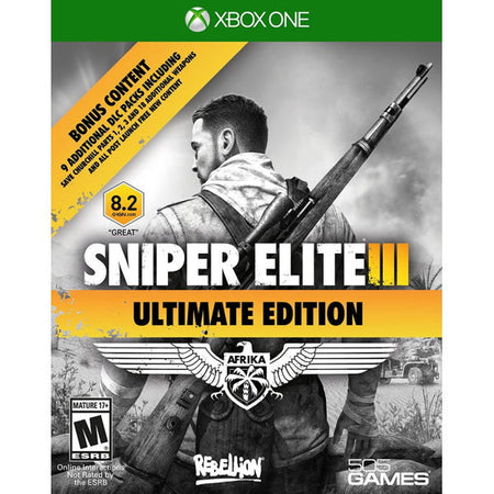 Sniper Elite III - Ultimate Edition [Xbox One] Xbox One Video Game 505 Games   