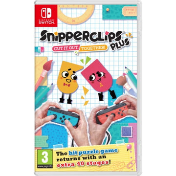 Snipperclips Plus: Cut It Out, Together! [Nintendo Switch] Nintendo Switch Video Game Nintendo   