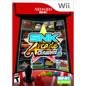 SNK Arcade Classics Vol. 1 [Nintendo Wii] Nintendo Wii Video Game SNK   