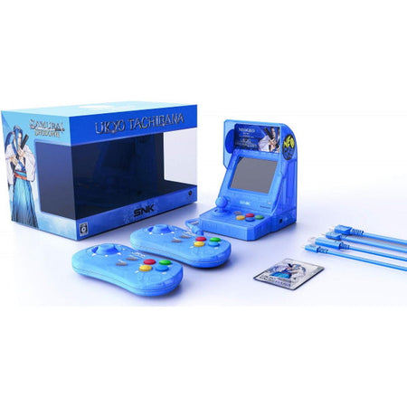 SNK NEOGEO Samurai Shodown Limited Edition Mini Console - Ukyo Tachibana Blue [Retro System] Retro Systems SNK   