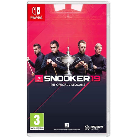 Snooker 19 The Official Videogame [Nintendo Switch] Nintendo Switch Video Game Maximum Games   